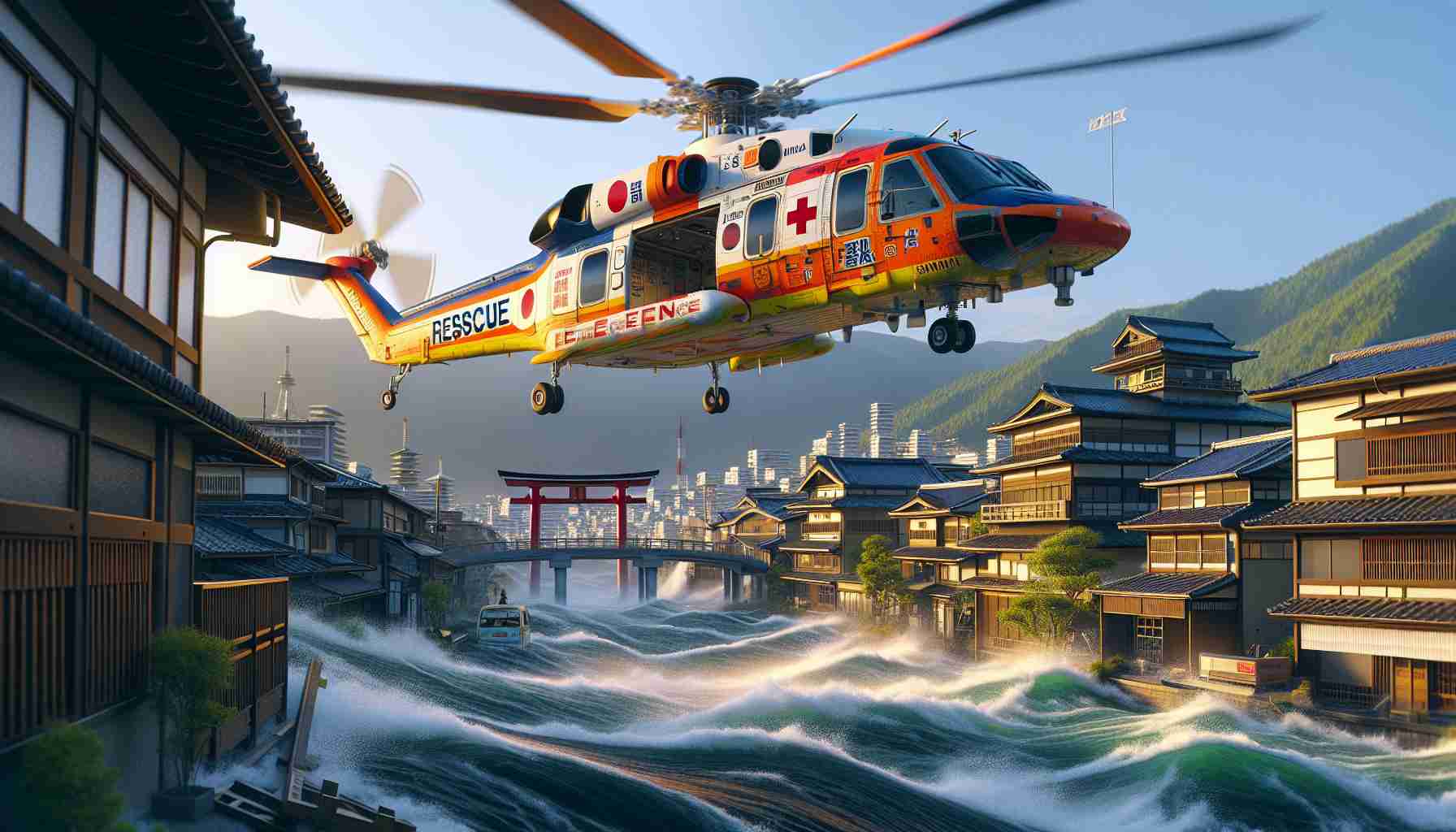 New Helicopter Emergency Landing in Japan
