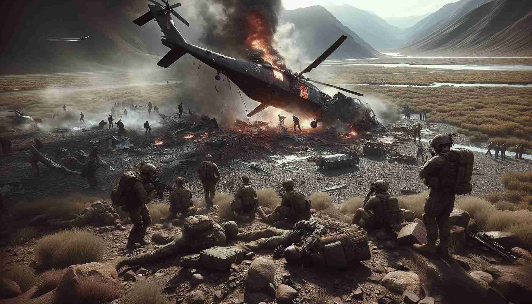 Analysis of Tragic Helicopter Incident During Rescue Operation in Conflict Zone
