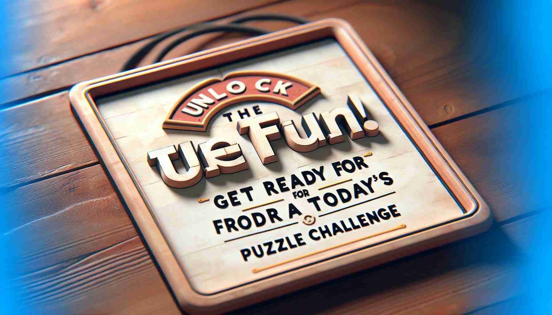 Unlock the Fun! Get Ready for Today's Puzzle Challenge