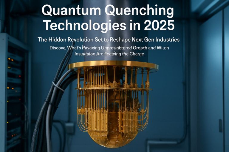 Tecnologie di Quantum Quenching nel 2025: La Rivoluzione Nascosta Pronta a Rimodellare le Industrie di Nuova Generazione. Scopri Cosa Alimenta una Crescita Senza Precedenti e Quali Innovatori Stanno Guidando questa Trasformazione. 