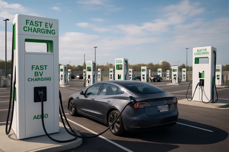 Aero Corporation odsłania największy szybki hub ładowania pojazdów elektrycznych w Harrisburgu: przełom dla kierowców elektrycznych 